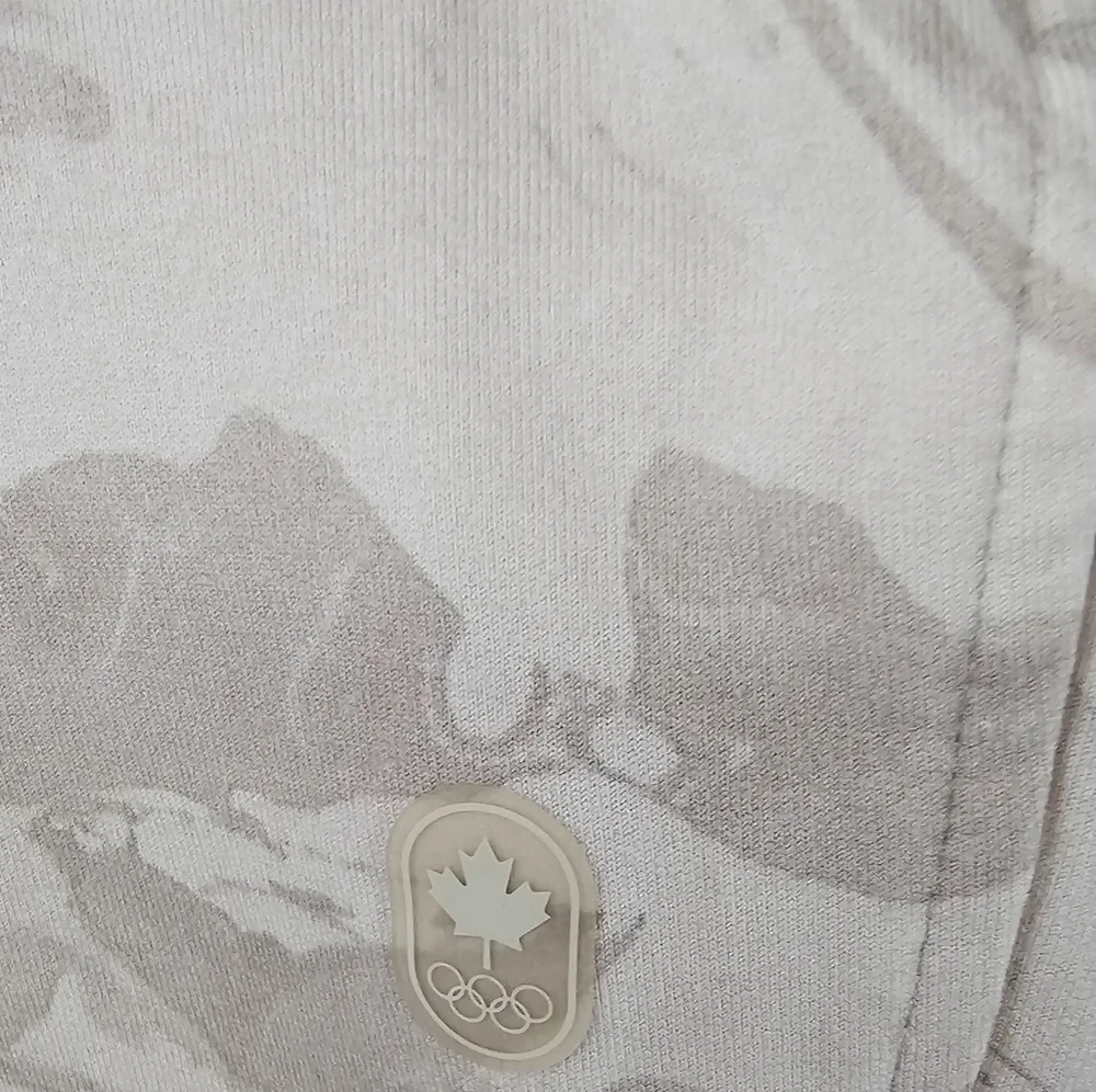 Lululemon Team Canada Grey/topy Pants Metamorphosis COC Logo High Rise Size 6 - Picture 5 of 7